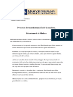 Procesos de Transformación de La Madera PDF