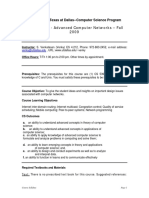 UT Dallas Syllabus For Ce6390.002.09f Taught by Subbarayan Venkatesan (Venky)