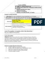 UT Dallas Syllabus For Chem1111.106.09f Taught by Sandhya Gavva (Sgavva)