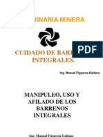 Cuidado de Barrenos Integrales