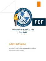 Administracion - Escuela Neohumanorrelacionista