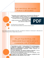 PLAN DECENAL DE SALUD PUBLICA Version Completa PDF