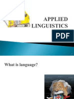 Applied Linguistics (Intro)