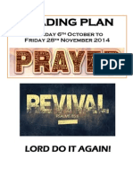 Reading Plan: Lord Do It Again!