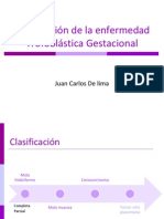 Clasificación Enfermedad Trofoblastica Gestacional