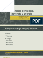 Principio de Trabajo Potencia y Energia