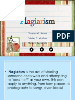 Plagiarism