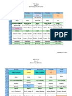 2014-15 Schedule