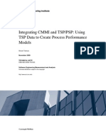 Integrating CMMI and TSP/PSP: Using TSP Data To Create Process Performance Models