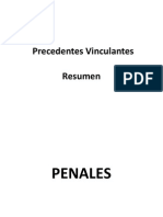 Resumen de Precedentes Vinculantes (Terminados)