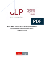 Brazil State-Level Business Operating Environment: A New Index Developed by The Economist Intelligence Unit For CLP