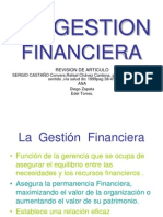 La Gestion Financiera