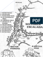 Croquis de Escalada en Recuevas Cia