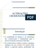 Aula 7 - Alteracoes Cromossomicas Numericas