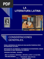 La Literatura Latina