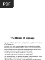 The Basic of Signage