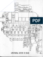 Rolls Royce Merlin Longitudinal Engine Section Figure 1