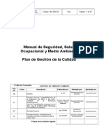 Manual de SSOMA-GESTION DE CALIDAD