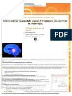 Como Activar La Glandula Pineal Despertadhumanidad-Blogspot-Com-Es PDF