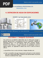 Dotacion de Aguas en Edificaciones