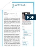 Derecho, Justicia & Sociedad - El Concepto Jurídico-Penal de Tipicidad PDF