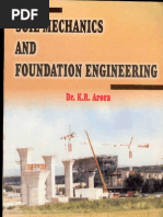 SOIL MECHANICS AND FOUNDATION ENGINEERING, K.R. Arora, Delhi, 2004. 903p PDF