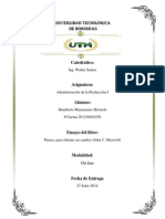 Ensayo Piense para Obtener Un Cambio PDF