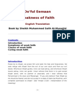 Weaknesses of Faith