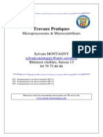 Travaux Pratiques - Microprocesseurs Microcontrôleurs PDF