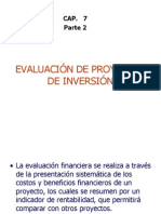 Evaluacion Financiera