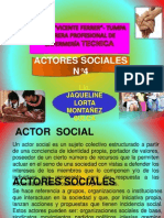 Actores Sociales