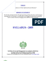 Syllabus ICMAP