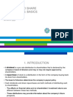 Dividends and Share Repurchases: Basics: Presenter's Name Presenter's Title DD Month Yyyy