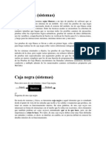 Caja Blanca y Negra PDF