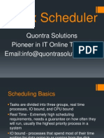 Linux Scheduling Presented by Quontrasolutions