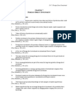 Chapter 7 - FDI MCQ