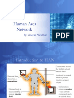 Human Area Network: By: Vinayak Nandikal