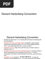 Denavit-Hartenberg Convention