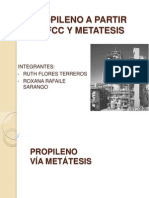 Propileno A Partir Del FCC Y Metatesis