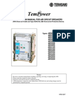 Terasaki Instruction Manual 21B ACB