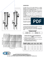 Cat Filtro Canasta (Strainer Simplex) de Fabricacion