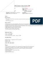 UT Dallas Syllabus For Cs6384.0u1.09u Taught by Haim Schweitzer (Haim)