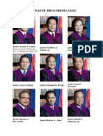 Chief Justices of The Philippines (As of 2012)