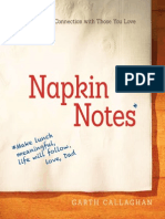 Napkin Notes by Garth Callaghan