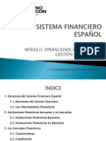 Ud1. El Sistema Financiero Español