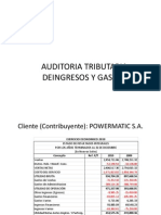 9.auditoria Tributaria-Ingresos y Gastos