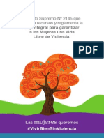 Reglamento de La Ley #348 "Ley Integral para Garantiza A Las Mujeres Una Vida Libre de Violencia"