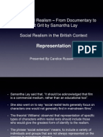 British Social Realism - From Documentary To Brit Grit by Samantha Lay Social Realism in The British Context