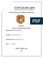 Informe de Panificacion