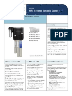 Configurable System That Delivers Reverse Osmosis Water For Multiple Foodservice Applications